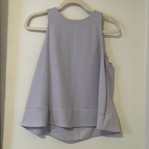Ann Taylor Light Purple Sleeveless Blouse